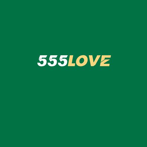 Logo da 555LOVE